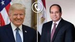 الرئيس عبد الفتاح السيسي يتلقى اتصالا هاتفيا من الرئيس الأمريكى ترمب