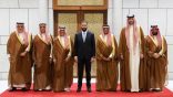 الشرع يناقش مع وفد رجال الأعمال السعوديين تعزيزالتعاون الإقتصادي