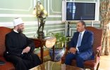 وزير الخارجية المصرى يستقبل وزير الأوقاف