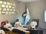 ‏⁧‫جمعية رؤية تستقبل مدير عام فرع وزارة الموارد البشرية والتنمية الاجتماعية بالرياض