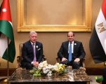 على هامش انعقاد الدورة الثالثة والثلاثين لمجلس جامعة الدول العربية على مستوى القمة، التقى السيد الرئيس عبد الفتاح السيسي مع العاهل الأردني الملك عبد الله الثاني بن الحسين