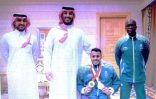 سمو ولي العهد يستقبل لاعب المنتخب السعودي لألعاب القوى البارالمبية عبدالرحمن القرشي بمناسبة تحقيقه ذهبية دورة الألعاب البارالمبية في باريس
