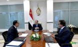 الرئيس عبد الفتاح السيسي يجتمع مع الدكتور مصطفى مدبولي رئيس مجلس الوزراء، والدكتور خالد عبد الغفار نائب رئيس مجلس الوزراء للتنمية البشرية وزير الصحة والسكان