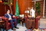 وزير الشؤون الإسلامية يستقبل سفير جمهورية طاجاكستان لدى المملكة