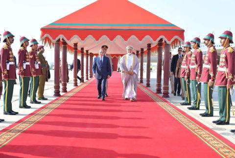 الرئيس عبد الفتاح السيسى فى زيارة لسلطنة عمان
