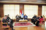 رئيس جامعة كفر الشيخ بجمهورية مصر العربية يستقبل لجنة الدراسات القانونية بالمجلس الأعلى للجامعات لتفقد كلية الحقوق بالجامعة