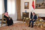 السيسي – يستقبل الأمير بدر بن عبدالله بن فرحان آل سعود