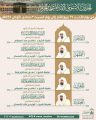 حددت رئاسة الشؤون الدينية بالمسجد الحرام والمسجد النبوي: الجدول الأسبوعي لأئمة الحرمين الشريفين المسجد الحرام للأسبوع الحالي