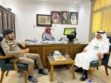 بيئة الجموم تجتمع بلجنة ازالة التعديات في المحافظة