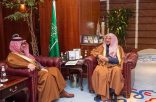 وزير الشؤون الإسلامية يستقبل سفير خادم الحرمين الشريفين المعيّن حديثًا لدى جمهورية نيبال