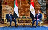 استقبل السيد الرئيس عبد الفتاح السيسي، اليوم في قصر الاتحادية، السيد الفريق أول ركن عبد الفتاح البرهان، رئيس مجلس السيادة الانتقالي لجمهورية السودان
