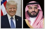 ولي العهد السعودي يبحث هاتفياً مع الرئيس الأميركي تطورات الأوضاع في المنطقة