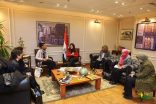 وزيرة التعاون الدولى بجمھورية مصر العربية تعقد إجتماعا مع المدير العام للوكالة السويسرية للتنمية والتعاون