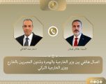 اتصال هاتفي بين وزير الخارجية المصري ونظيره التركي