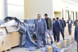 رئيس جامعة كفر الشيخ بجمهورية مصر العربية يتفقد الموقع العام للمدينة الطبية بالجامعة