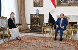 الرئيس السيسي، يستقبل السيدة كايا كالاس