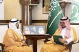 الأمير سعود بن مشعل يستعرض زراعة أكثر من ٧مليون شجرة في المنطقة