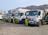أمانة مكة تفعل خطط الطوارئ للحالة المطرية