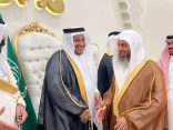 الإعلامي عبدالله العنزي يحتفي بزواج نجله عبدالملك بحضور عدد من اصحاب المعالي والسفراء وشيوخ القبائل والاعيان