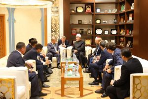 مفتي جمهورية مصر العربية يستقبل وفدًا رفيع المستوى من أوزبكستان