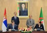 الرئيس الجزائري يلتقي رئيس الوزراء الصربي