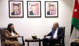 وزير الخارجية الأردني يلتقي وزيرة التعاون والتنمية الألمانية
