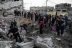 استشهاد فلسطيني في قصف إسرائيلي على مدينة دير البلح بقطاع غزة