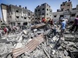 استشهاد فلسطيني في قصف الاحتلال الإسرائيلي منزلًا وسط قطاع غزة