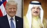 ملك البحرين يتلقى رسالة خطية من الرئيس الأمريكي