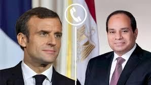 الرئيس المصري يتلقى اتصالًا هاتفيًا من نظيره الفرنسي