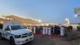 فرع هيئة الأمر بالمعروف بالمدينة المنورة يفعّل المصلى المتنقل بمدينة الأمير محمد بن عبد العزيز الرياضية