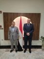 السفير المصرى لدى الكويت يستقبل والد الطالب المصري المتميز