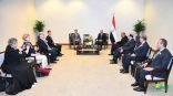 التقى السيد الرئيس عبد الفتاح السيسي، اليوم بالبحر الميت، مع السيد “روبرت جولوب” رئيس وزراء سلوفينيا