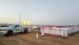 هيئة الأمر بالمعروف بالمدينة المنورة تفعّل المصلى المتنقل بمزاد ومهرجان الإبل الثاني بالحناكية