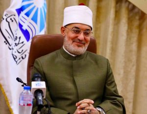 مفتي جمهورية مصر العربية يشكر فضيلة الإمام الأكبر والسادة الوزراء والعلماء وكبار رجالات الدولة على اطمئنانهم على حالته الصحية