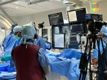 بث مباشر من مدينة الملك عبدالله الطبية لعملية قسطرة قلبية معقدة إلى مؤتمر PCI MENA 2025