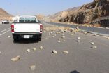 تجربة ناجحة لإنهيار صخري بمكة