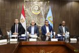 وزير الإسكان والمرافق والمجتمعات العمرانية ومحافظ كفرالشيخ بجمهورية مصر العربية يناقشان عددًا من ملفات مشروعات مياه الشرب والصرف الصحي بالمحافظة