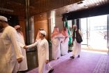 المشاركون في مسابقة الملك عبدالعزيز الدولية يزورون مجمع الملك فهد لطباعة المصحف الشريف بالمدينة المنورة