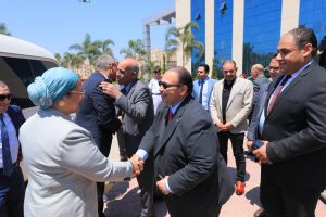 رئيس جامعة كفر الشيخ بجمهورية مصر العربية يستقبل رئيسة المجلس القومي للمرأة لبحث تعزيز التعاون في دعم المرأة