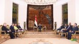 استقبل السيد الرئيس عبد الفتاح السيسي اليوم وزير الخارجية الأمريكي “أنتوني بلينكن” والوفد المرافق له، وذلك بحضور اللواء عباس كامل رئيس المخابرات العامة