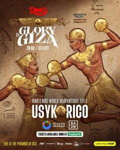 أوسيك وفير هو فن في مواجهة تاريخية تحت أهرامات الجيزة.. طرح تذاكر “Glory in Giza” رسمياً