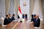 الرئيس عبد الفتاح السيسى يلتقى رئيس الوزراء ومجموعة من الوزراء
