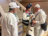 الكشافة السعودية تستأنف خدماتها لحجاج ما بعد الموسم ضمن معسكرات الخدمة العامة