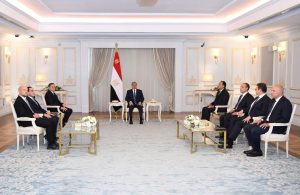 الرئيس عبد الفتاح السيسى يستقبل رئيس حكومة الوحدة الوطنية بدولة ليبيا