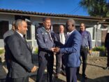 القائد السيد عبد الرحمان حمزاوي في استقبال ضيوف الكشافة الإسلامية الجزائرية بالمركز الكشفي الدولي بسيدي فرج