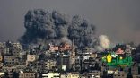 استشهاد خمسة فلسطينيين في قصف مركبة وسط قطاع غزة