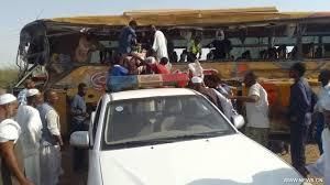 مصرع 14 وإصابة 16 في تصادم حافلتين بولاية الجزيرة وسط السودان