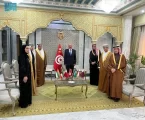 وزير الخارجية التونسي يلتقي سفراء دول مجلس التعاون لدول الخليج العربية