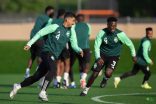 المنتخب السعودي يواصل استعداده لمواجهة أندونيسيا ضمن تصفيات كأس العالم